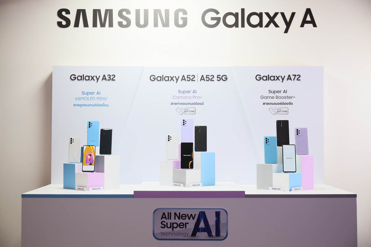 Samsung Galaxy A Series 2021 สมาร์ทโฟนใหม่เทพจัด จอ-กล้อง-เกม
